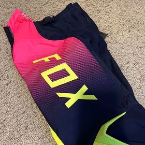 Fox motocross pants, with hip pads 12-14-28